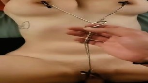 Submissive Busty Girlfriend Bondage Fuck