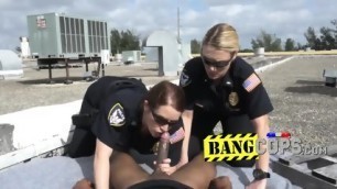 Naughty Policewomen Like To Feel Monster Black Anaconda