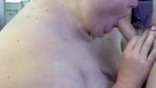 BBW Head #333 (Fat Granny Side Angle View Boobsfuck Ending)