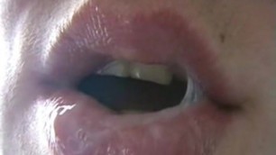 Pussy close up - pissing and creampie