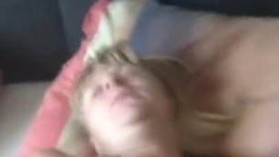 Her husband fucking her to orgasm