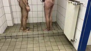 Masters Feet & Piss 2 - Fun in the Bathroom, after work