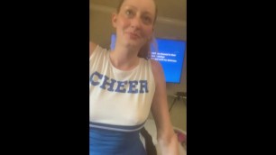 Blonde Cheer leader gets fucked Porn Videos