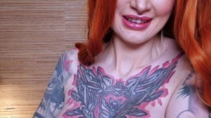 Redhead babe loves to finger her holes