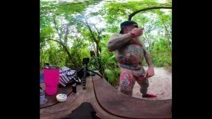 Inked Daddy Bear Playing in the Woods on 4/20 Pt 1 Porn Videos